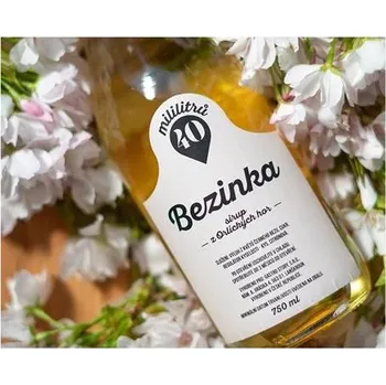 Víno Sirup 40 mililitrů bezinka 0,75 l