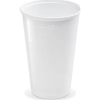 Party nádobí WIMEX Kelímek bílý 0,5 l, 10 ks