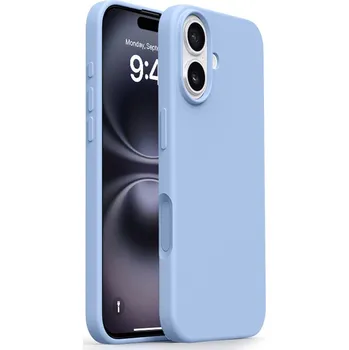 Pouzdro na mobilní telefon VSECHNONAMOBIL 123217 RUBBER MAGSAFE Silikonový kryt pro Apple iPhone 17 modrý