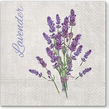 Papírový ubrousek Ubrousky PAW L 33x33cm Lavender for You