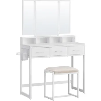 Toaletní stolek Toaletní stolek AURORA bílý