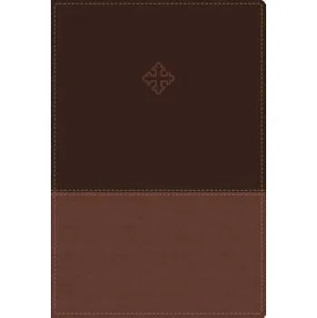 Populárně naučná literatura pro dospělé Amplified Study Bible, Leathersoft, Brown, Thumb Indexed - Zondervan