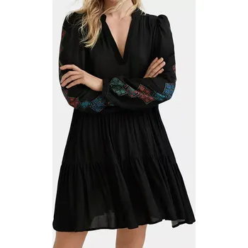 Dámské šaty Desigual černé šaty (Dámské černé šaty značky Desigual )