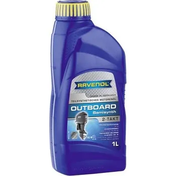 Motorový olej Motorový olej Ravenol Outboardoel Teilsynth 2T, 1L