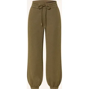 Goldbergh Dámské Tepláky Glimpse S Třpytivou Přízí, olivová /...