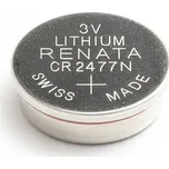 Renata CR2477N — 3 V lithiová knoflíková baterie, 950 mAh — Swiss made