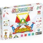 SUPERMAG magnetická stavebnice Multicolor 60ks