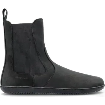 Dámská zdravotní obuv Groundies Zateplené Chelsea Camden Černá matná Velikost EU: 42, vnitřní délka: 272, vnitřní šířka: 95