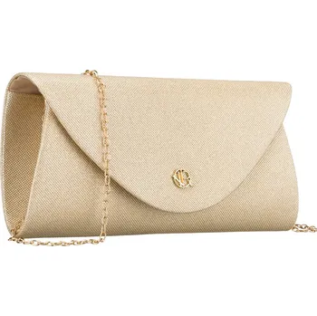 Kabelka Dámské třpytivé psaníčko Barva: Zlatá