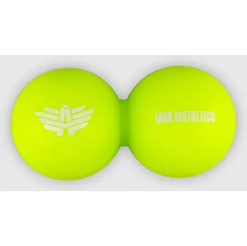 Masážní přístroj Masážní míček Iron Aesthetics DuoRoll Ball, zelený : Barva - Zelená, Velikost - UNI