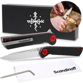 kapesní nůž Scandinoff Pocketor Slim - Carbon Fiber