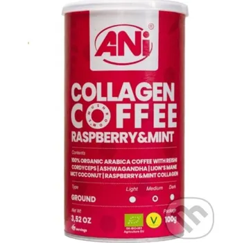 Káva Kolagén Raspberry&Mint mletá káva plechovka - Ani Ani