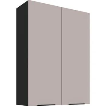 Kuchyňská linka Horní skříňka 80 G-108 2F Arona černá matná/ kašmír