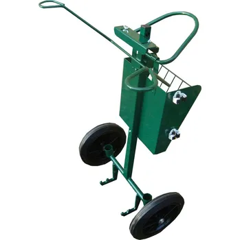 Vozík na odpadkové nádoby, výškově nastavitelný pro nádoby od 885 do 1135 mm