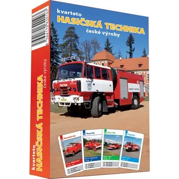 Pexeso Petr Mičánek Karty hrací - Kvarteto Hasiči