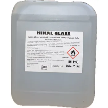 MIKAL GLASS - Čisticí prostředek k odstraňování zbytků hmyzu ze skel a karoserií automobilů Nové, po datu spotřeby