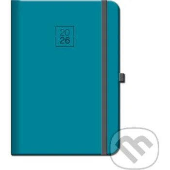 Doplněk ke knize Týždenný diár s gumkou FLORENCIA 2026 (tyrkys) - Spektrum grafik Spektrum grafik