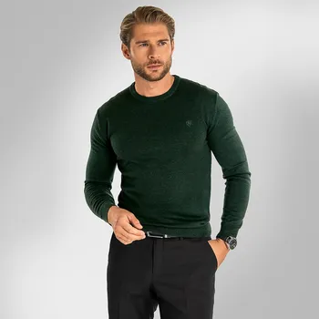 Pánský svetr Pánský svetr BANDI, model AUGUSTIO Emerald