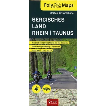 FolyMaps Bergisches Land - Rhein - Taunus 1:250 000
