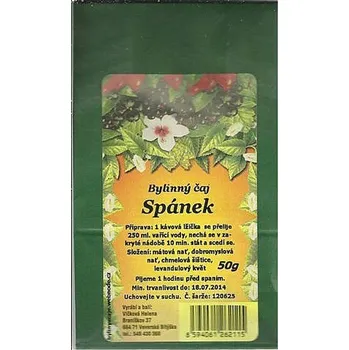 Čaj Vlčková Spánek 50g