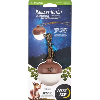 Svítilna NITE IZE Nabíjecí Svítilna Radiant® NutLit™ lískový oříšek