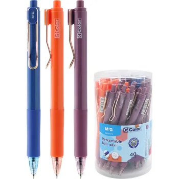 Pero kuličkové M&G ABPH7373 0,7 mm - modrá náplň (mix /cena 1ks)