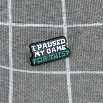 I paused my game for this? / Kvůli tomuhle jsem si pozastavil(a) hru?