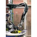 ATEX odsávací rameno s galvanizovaným ramenem, dlouhé 2,5 m