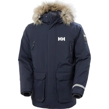Pánská Zateplená bunda HELLY HANSEN REINE PARKA 53630_597 – Tmavě modrá XL