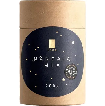Čokoláda Čokoláda MANDALA MIX 200 g, mléčná & hořká, LYRA