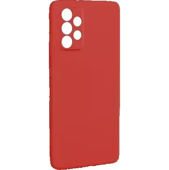 Pouzdro na mobilní telefon Spello Silk Matt Zadní kryt pro Samsung Galaxy A14 4G/5G červená (77410101400001)