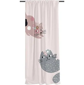 Sprchový závěs Butter Kings Závěs Meow meow 1, 250 cm