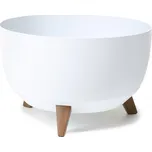 Plastová mísa na nohách Lamela ROMA pr.47 cm, bílá