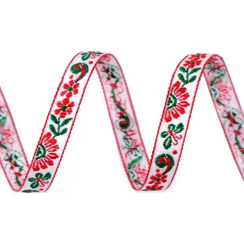 Stuha Krojová vzorovka šíře 10 mm Varianta: 1 červená, Balení: 6.9 m 44690/146698/204538