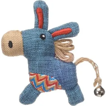 Obojek pro psa Hračka cat textil Robla osel Flamingo