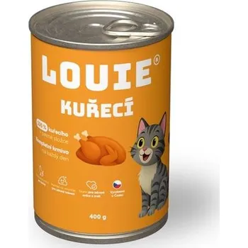 Krmivo pro kočku Louie konz. pro kočky kuřecí 400 g