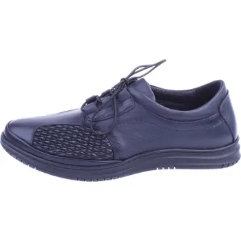 Dámské polobotky EFFE TRE SHOES Boty Effe Tre 206 tmavě modré dámské kožené polobotky Velikost: 39