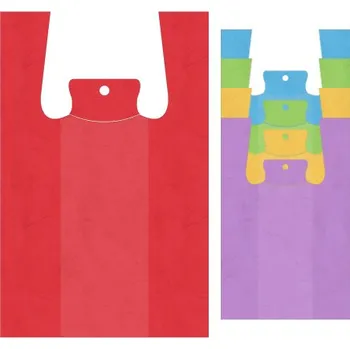 Nákupní taška Tašky HDPE 10 kg KOšELKOVÉ 54 x 85 x 30 cm, bal. 50 ks / barevné