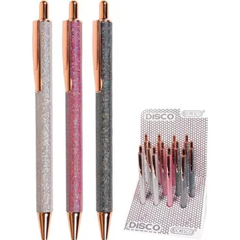 CRESCO Pero kuličkové DISCO (mix/cena 1ks) modrá náplň