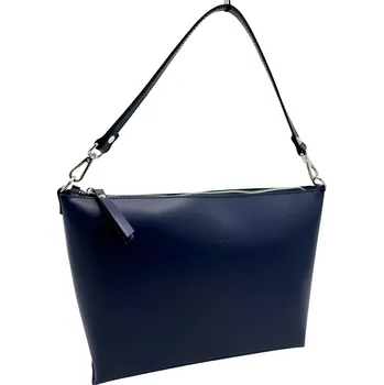 Kožená kabelka Rachel ruga Barva: Tmavě modrá