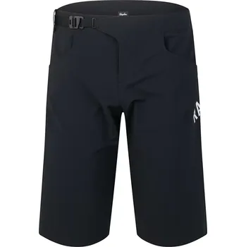 cyklistické kraťasy Rapha Men's Trail Finale Shorts - Black/White XL