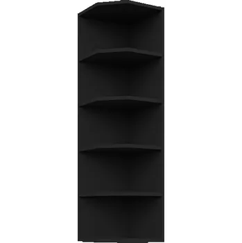 regál Horní regál 30 G 108 ZAK, černý matný, výška 108 cm