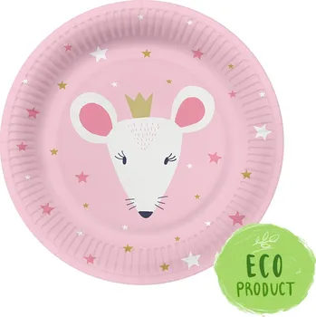 Talíř Papírový talíř PAW Eco 23 cm Magical Friends