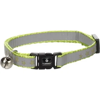 Obojek pro psa Obojek cat Minx 20-34cm zelený Flamingo