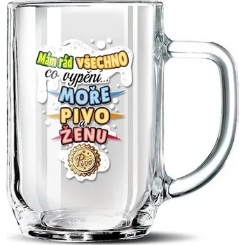 metr Půllitr Mám rád všechno co vypění