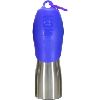 Miska pro psa Cestovní láhev H2O Stainless Steel 740ml modrá KONG