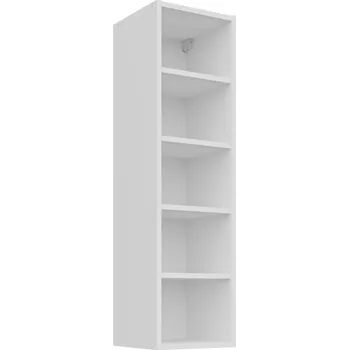 regál 30 G-108 OTW, Horní regál v provedení bílá, výška 108 cm