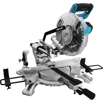 Pokosová pila DEDRA aku pokosová pila s posuvem 18V, kotouč 210/30mm, bez baterie, DED6904