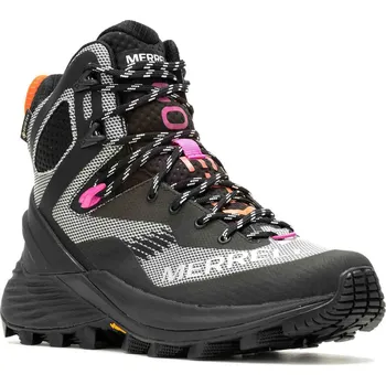 Dámská treková obuv Merrell Rogue Hiker Mid GTX W black/white J037934 dámské vyšší nepromokavé trekové boty - 39 EUR