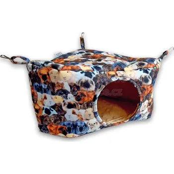 SpokojenéMorče.cz Kukaň rohová "SpokojenéMorče" (Barva: morčata mix)